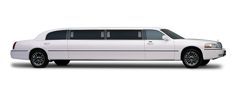 Black Lincoln Continental Stretch Limousine